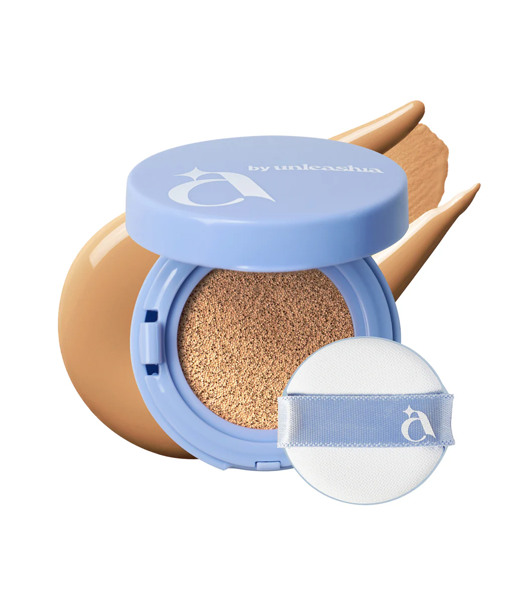 A BY UNLEASHIA Hey Dew Blue Cushion 6g – Base de Maquillaje Hidratante con Bakuchiol y Ácido Hialurónico - Image 4