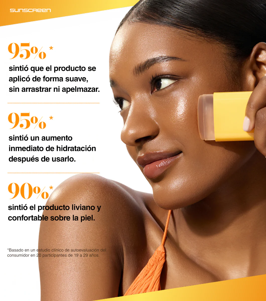 ANUA Invisible Glow Finish Sunscreen Stick 18g - Protector Solar en Barra Transparente con Ácido Hialurónico y Acabado Glow - Image 4