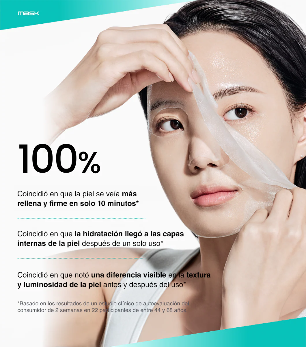 ANUA PDRN Hyaluronic Acid Capsule 100 Serum Mask 1u - Mascarilla Facial Regeneradora e Hidratante con PDRN - Image 3