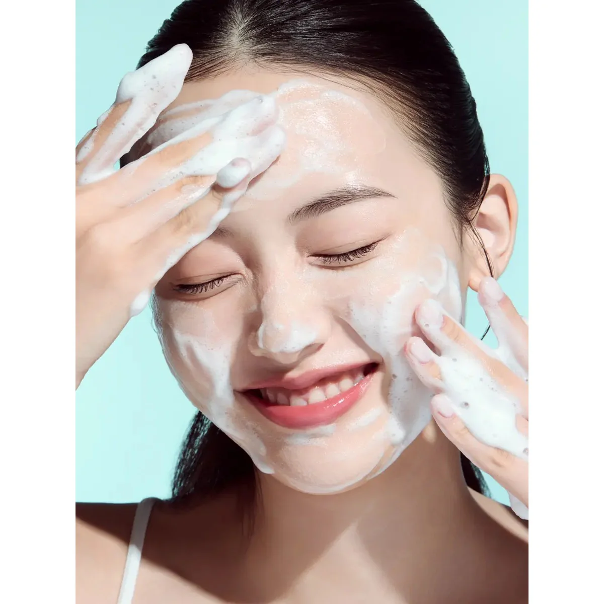 ANUA PDRN Hyaluronic Acid Moisturizing Cleansing Foam 150ml - Espuma Limpiadora Hidratante con PDRN y Ácido Hialurónico - Image 4