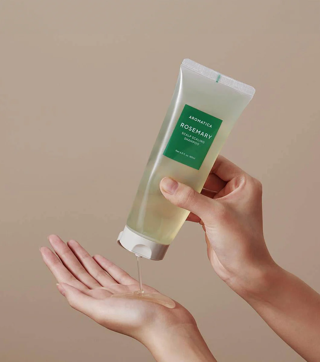 AROMATICA Rosemary Scalp Scaling Shampoo 180ml– Shampoo Exfoliante y Fortalecedor con Romero - Image 3
