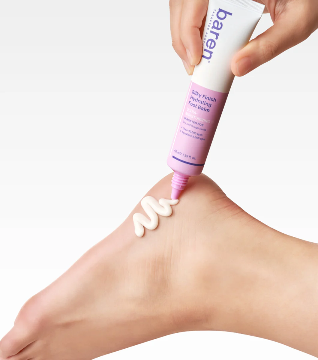 BAREN Silky Finish Hydrating Foot Balm 40ml – Bálsamo Hidratante para Pies con Urea - Image 3