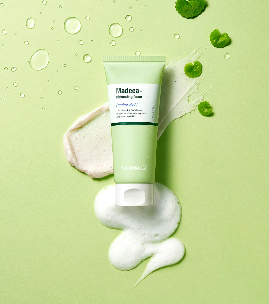 CENTELLIAN24 | Madeca Amino Acid Cleansing Foam 160g – Limpiador Facial Hidratante con Aminoácidos y Centella Asiática. - Image 3