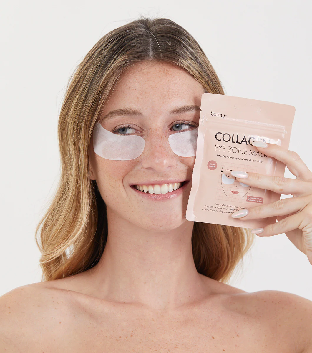 COONY Collagen Eye Zone Mask 30u | Parches de ojeras - Image 3