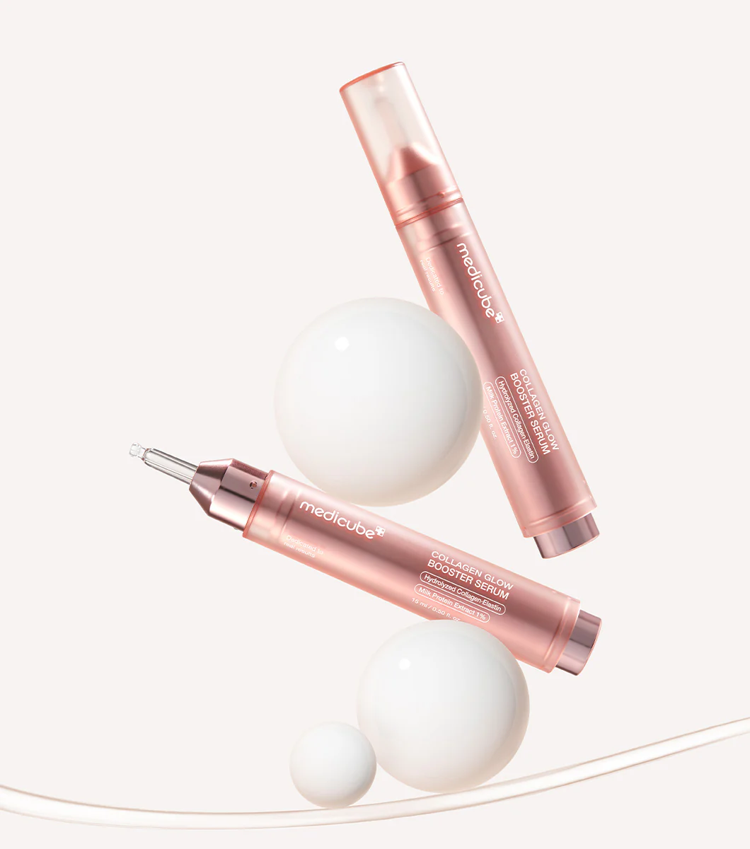 MEDICUBE – Collagen Glow Booster Serum (15 ml) | Serum con colágeno y elastina Efecto "Glass Glow" - Image 4