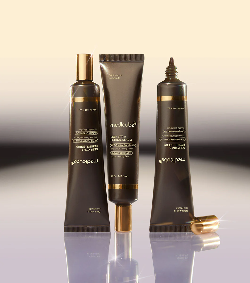MEDICUBE – Deep Vita A Retinol Serum 30 ml | Sérum antiedad con retinol en siete capas - Image 3
