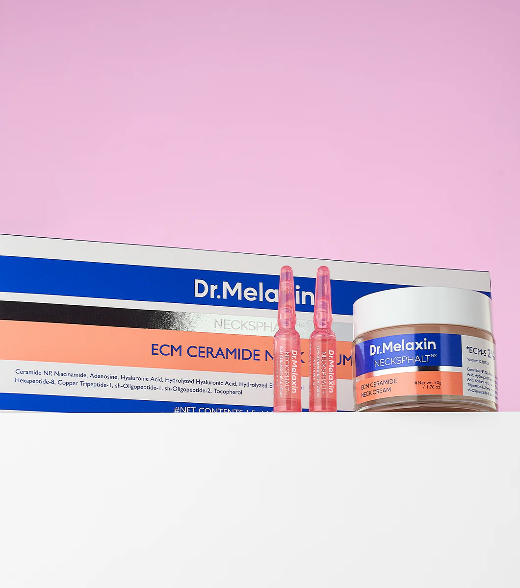 DR. MELAXIN Necksphalt ECM Ceramide Neck Cream 50ml – Crema Reafirmante para Cuello con Péptidos, Ceramidas y EGF - Image 2