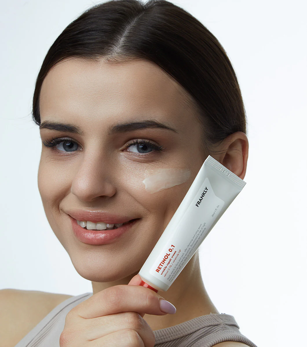 FRANKLY Retinol 0.1% Cream 30ml – Crema Reparadora de Arrugas y Textura con Retinol Puro - Image 3