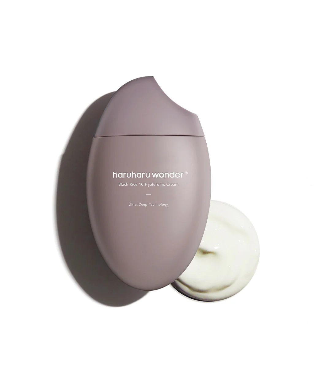HARUHARU WONDER Black Rice 10 Hyaluronic Cream 50ml – Crema Hidratante Intensa y Nutritiva con Arroz Negro Fermentado - Image 3