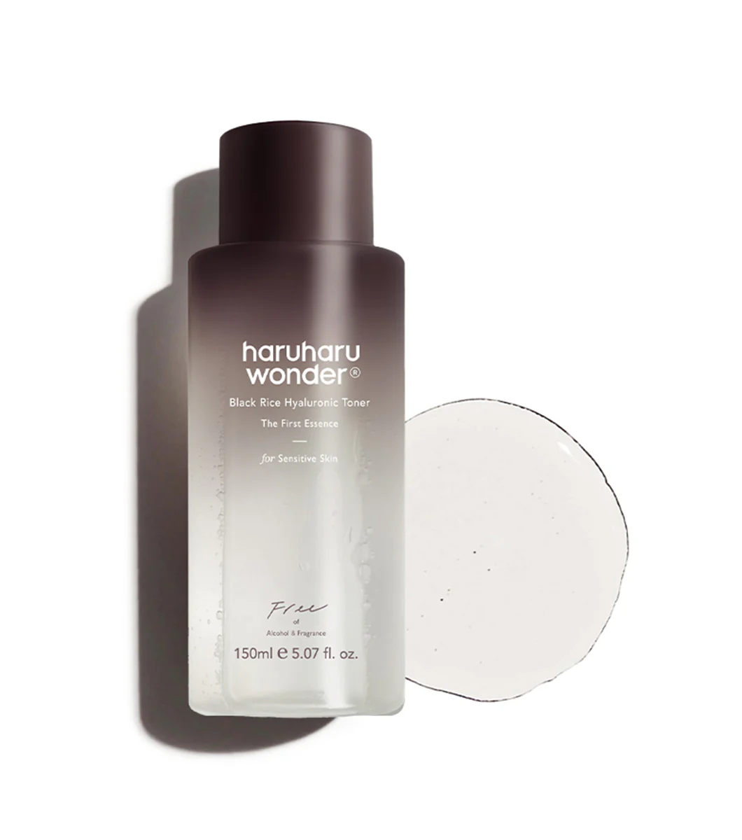 HARUHARU WONDER Black Rice Hyaluronic Toner Free of Alcohol Fragrance 150ml – Tónico Hidratante y Calmante con Arroz Negro Fermentado - Image 4