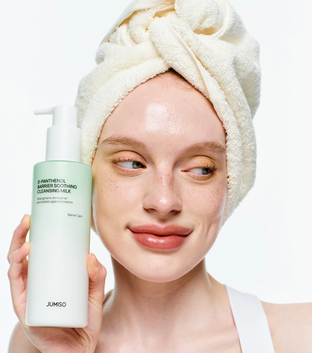 JUMISO D-Panthenol Barrier Soothing Cleansing Milk 300ml – Leche Limpiadora Calmante y Reparadora con D-Pantenol - Image 3