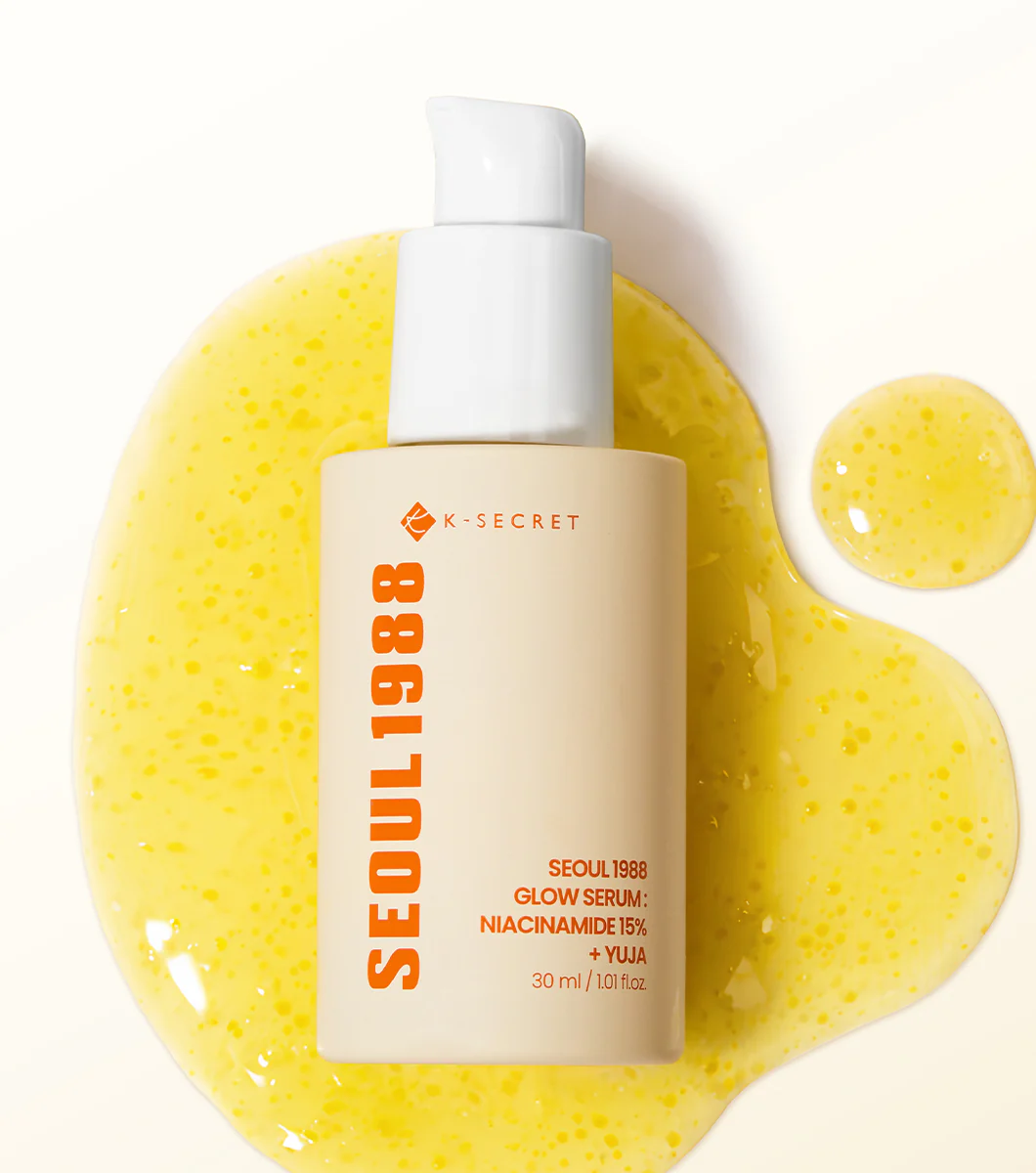 K-SECRET Seoul 1988 Glow Serum: Niacinamide 15% + Yuja 30ml – Sérum Iluminador y Antimanchas con Niacinamida - Image 4