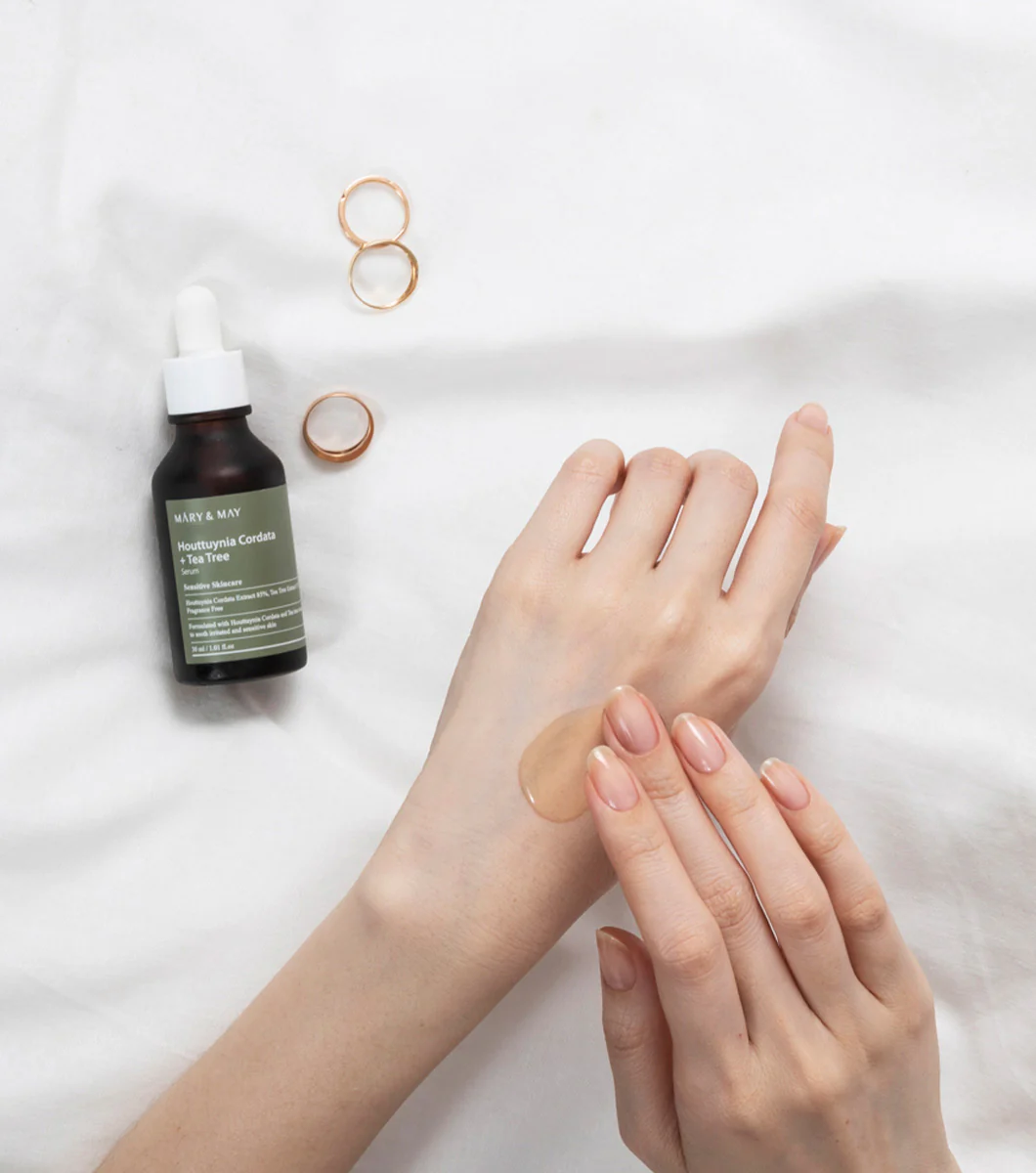 MARY&MAY Houttuynia Cordata + Tea Tree Serum 30ml – Sérum Calmante y Purificante de Poros con Houttuynia - Image 3