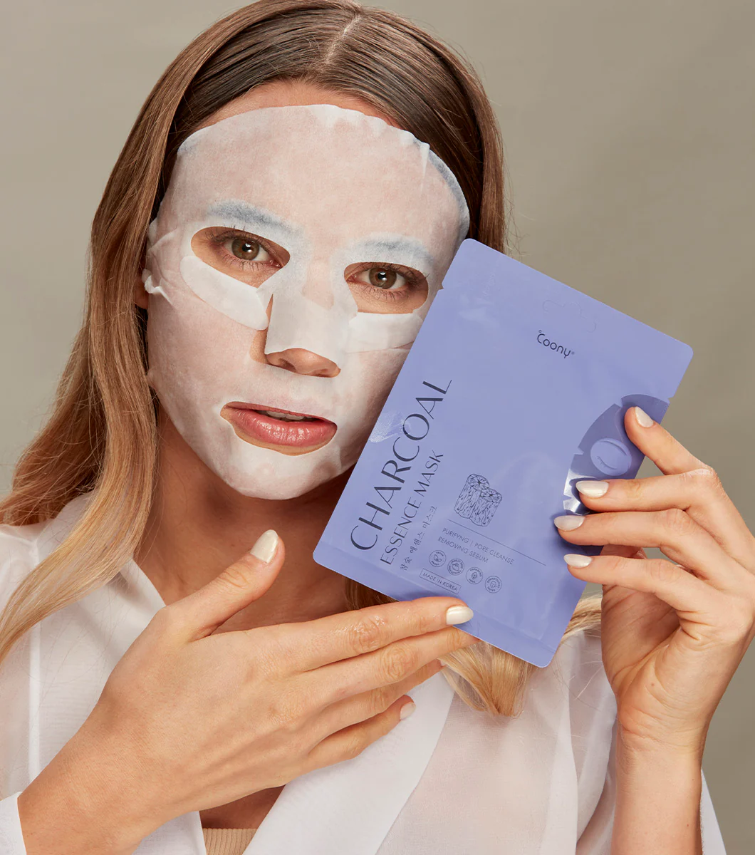 COONY | Mascarilla Facial Charcoal Mask 23g - Image 2