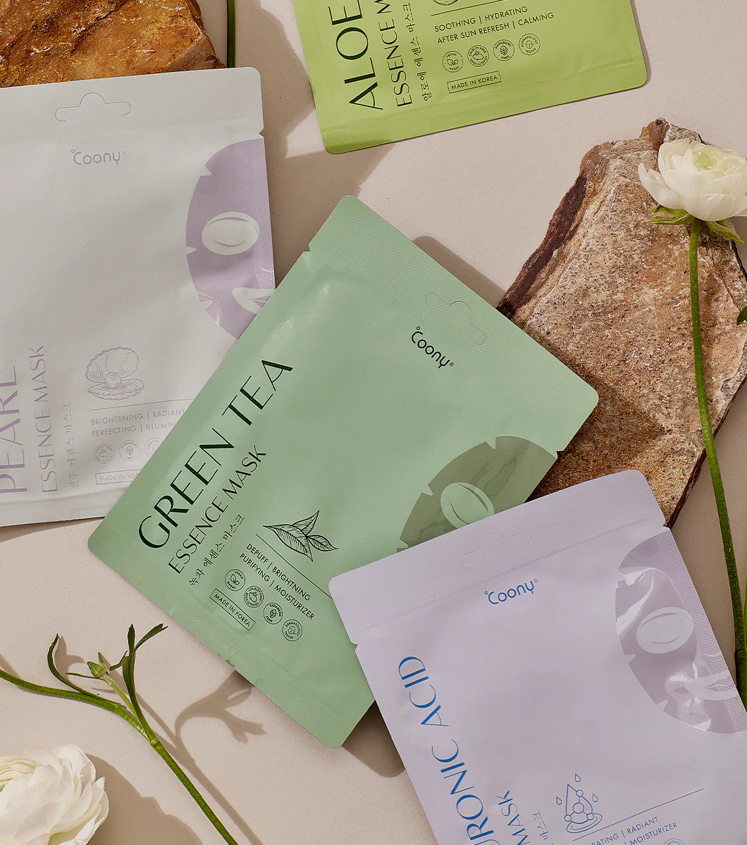 COONY | Mascarilla Facial Green Tea Mask 23g - Image 2