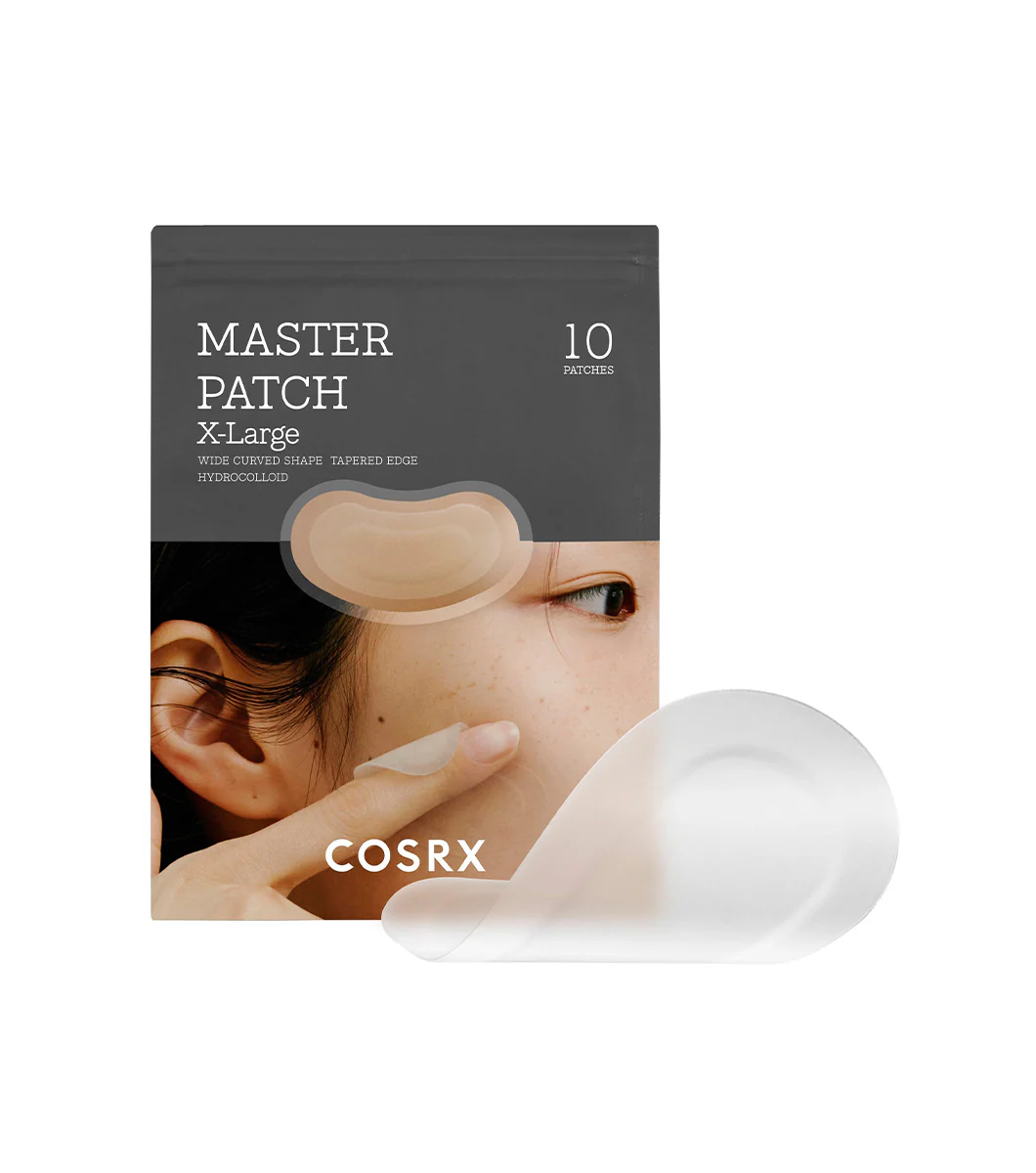 COSRX MASTER PATCH X-LARGE 10u | Parche para cubrir y tratar espinillas grandes o zonas amplias