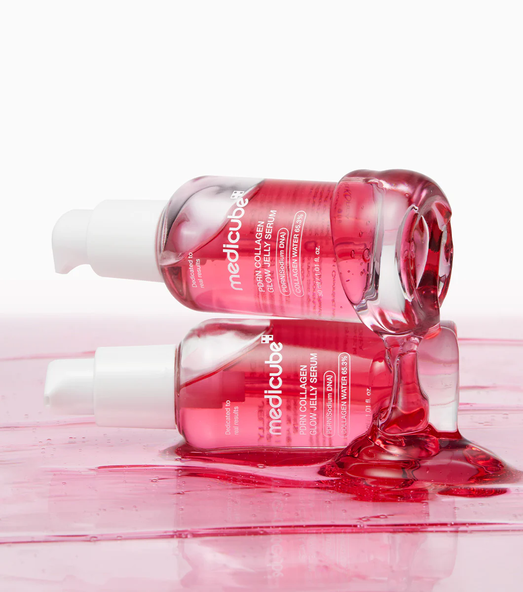 MEDICUBE PDRN Collagen Glow Jelly Serum 30ml – Sérum Reafirmante e Iluminador con PDRN de Salmón - Image 3