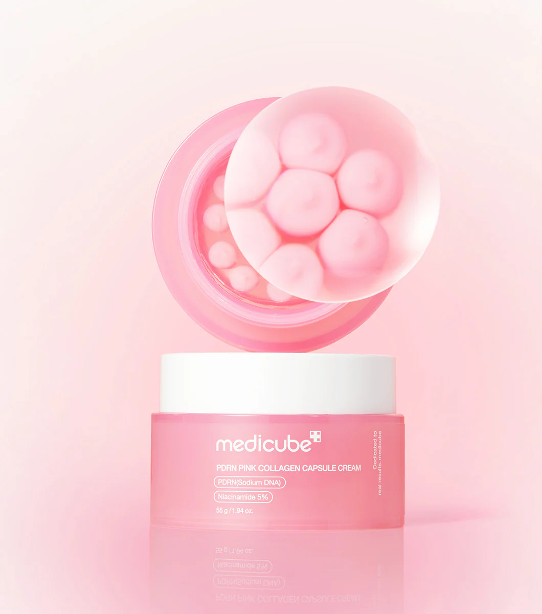 MEDICUBE | Pdrn Pink Collagen Capsule Cream 55g - Image 3