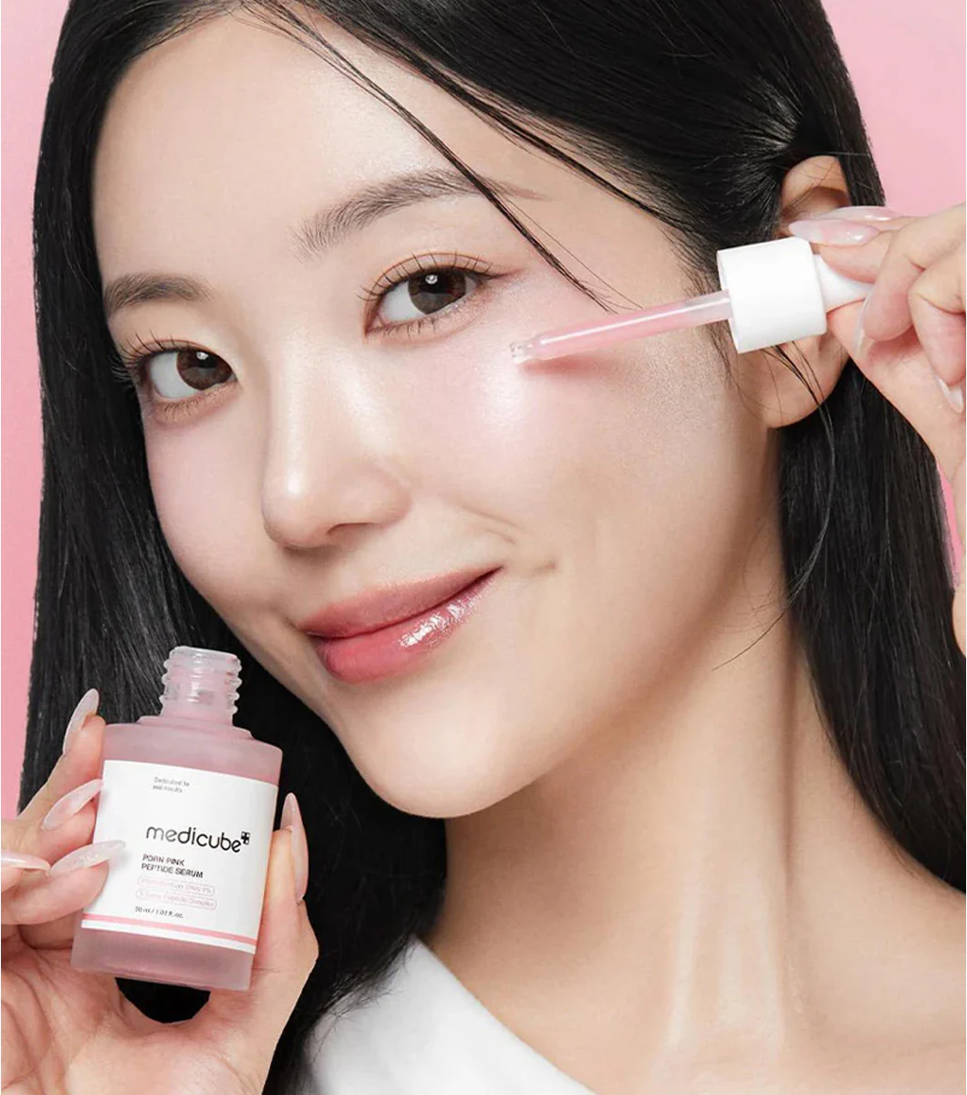 MEDICUBE – PDRN Pink Peptide Serum (30 ml) | Serum Glow instantáneo y renovador - Image 3