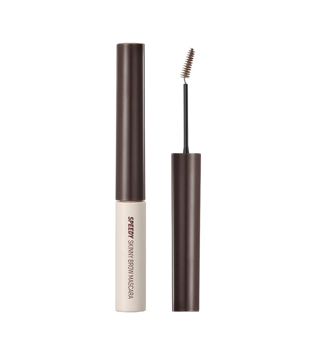 PERIPERA Speedy Skinny Brow Mascara 3g – Máscara de Cejas con Color y Polvo Fino Difuminador - Image 3