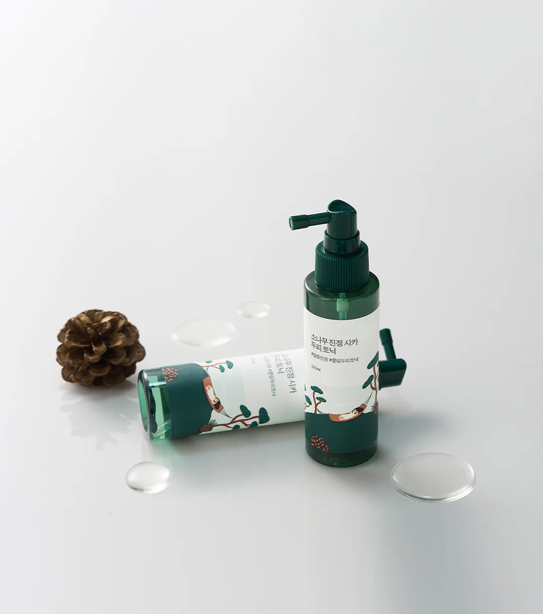 ROUNDLAB Pine Cica Calming Scalp Tonic 100ml – Tónico Capilar Calmante con Extracto de Pino - Image 3