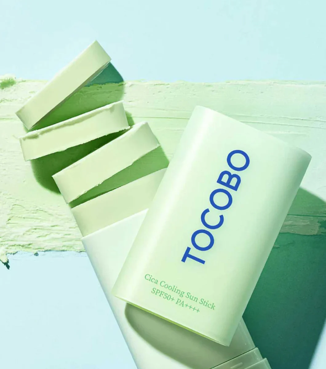 TOCOBO Mini Cica Cooling Sun Stick 10g – Protector Solar en Barra Calmante con Centella Asiática - Image 3