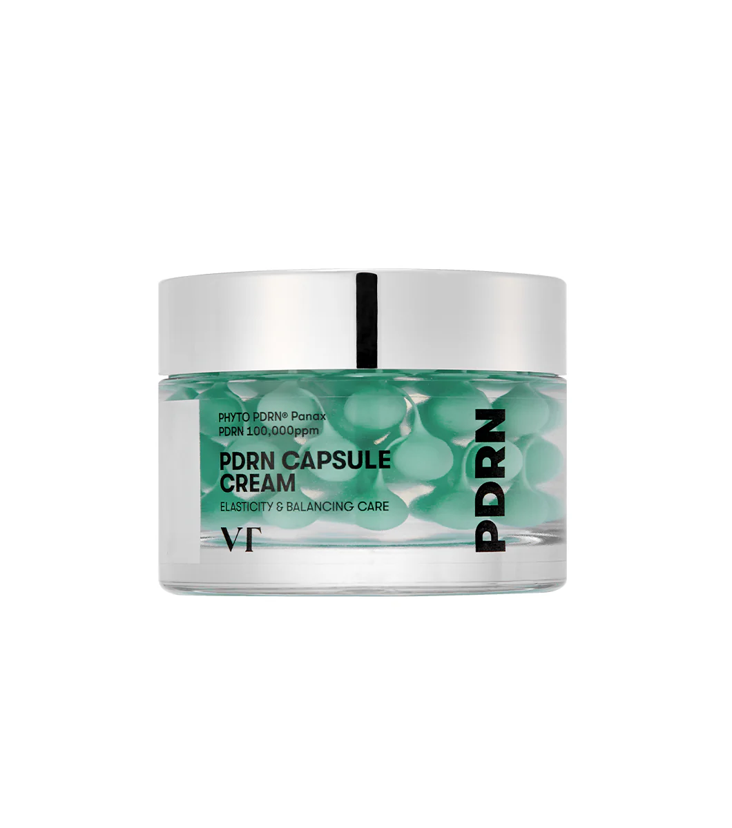 VT COSMETICS | PDRN Capsule Cream 100 | 50ml | Crema Regeneradora en Cápsulas con 100,000 ppm de PDRN Vegetal